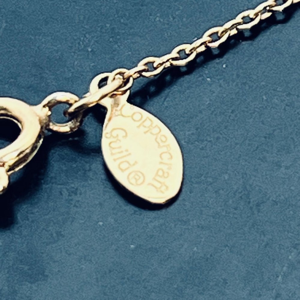 Vintage Coppercraft Guild Cable Chain Bracelet - Picture 3 of 4